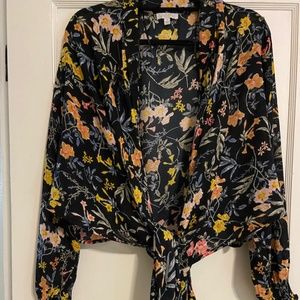 Patrons of Peace floral Blouse/Jacket in a size M